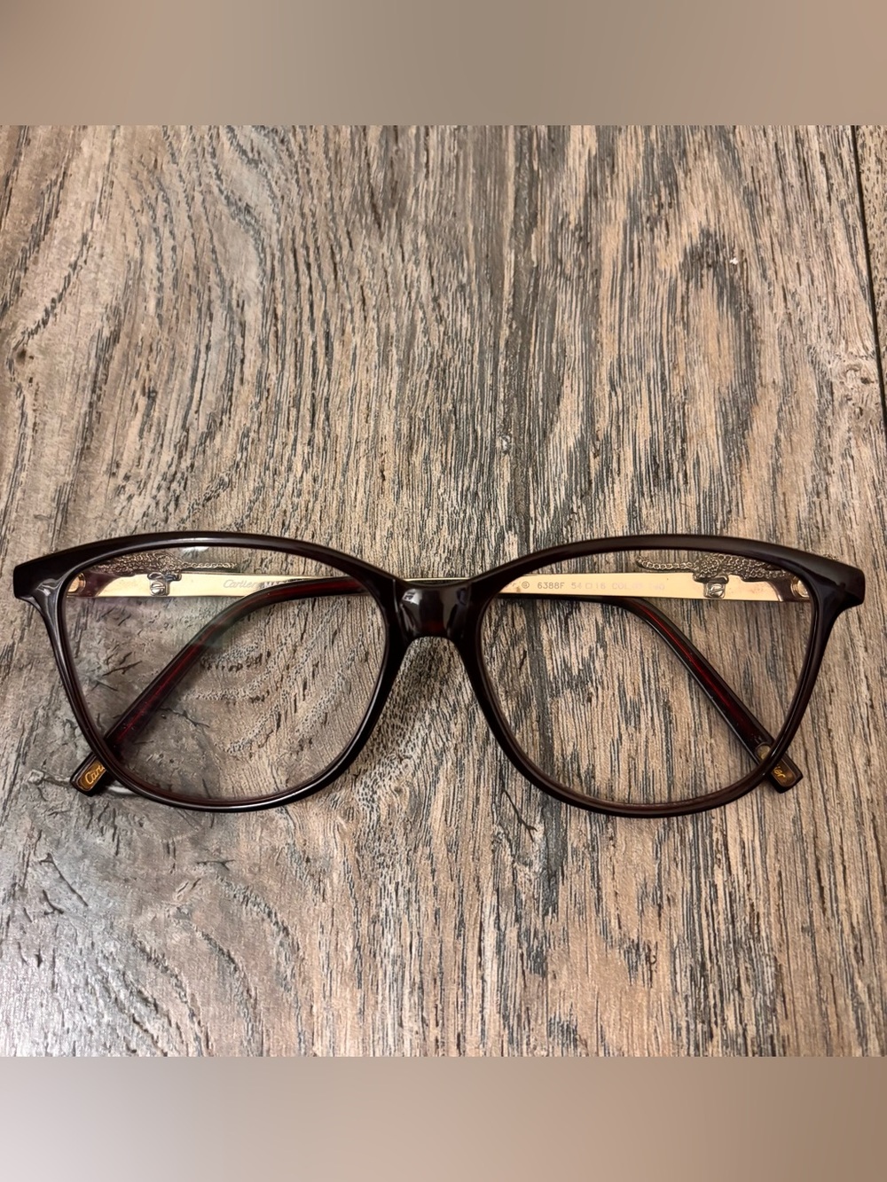 Cartier Eyeglasses PANTHÈRE collection  6388F 54|16 Col. 03 140